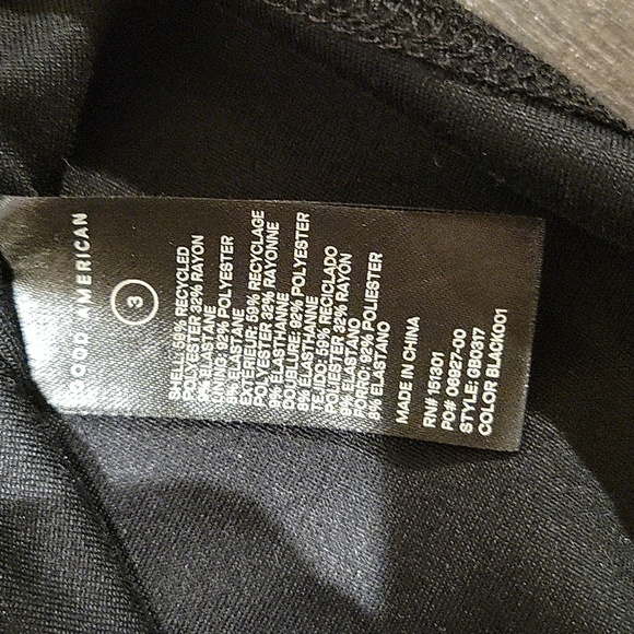 ❤️ NWOT! GOOD AMERICAN U RING LONG SLEEVE BODYSUIT, 3 (LARGE) - Picture 8 of 12